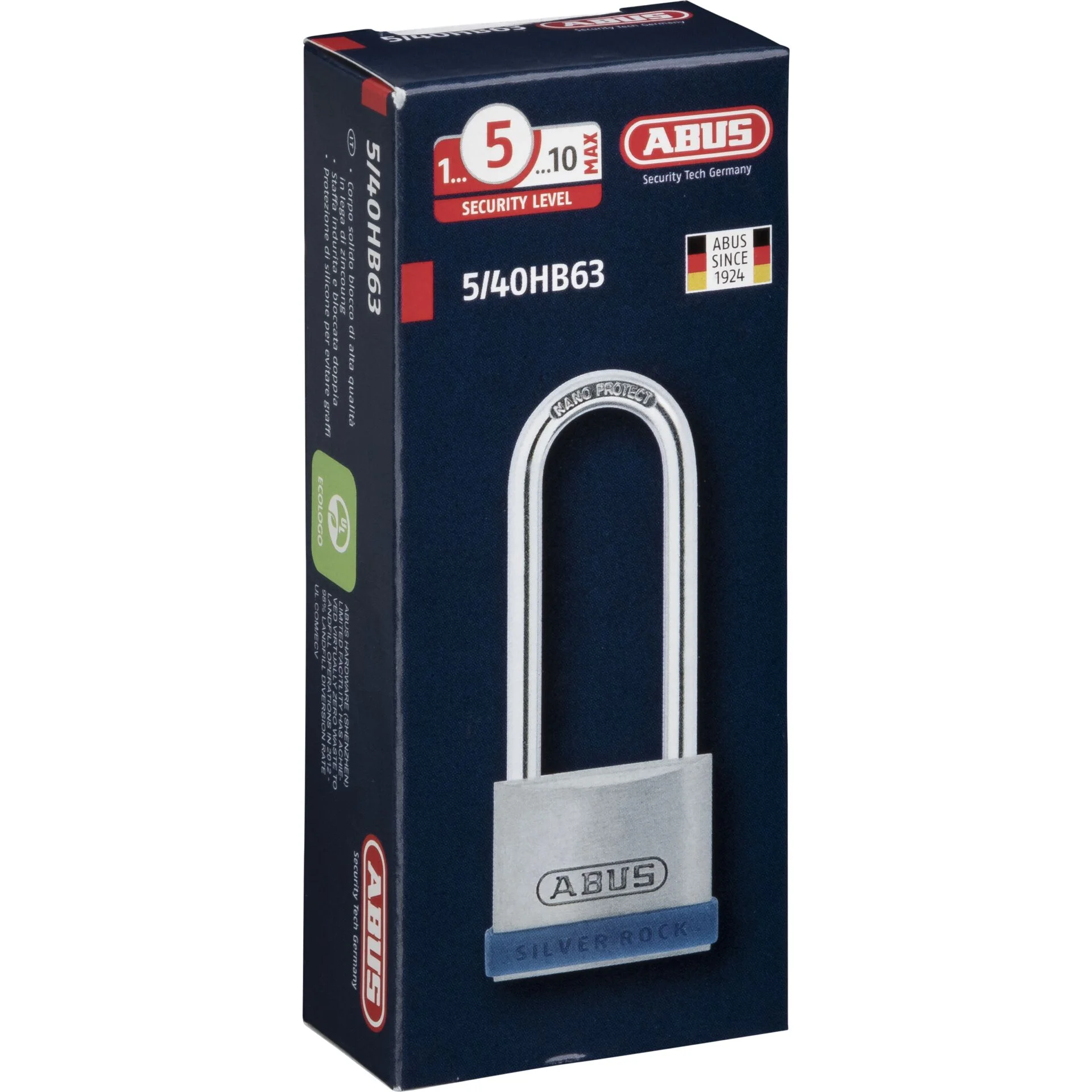 ABUS silver rock 5 40hb63 sl 5 Heimwerken & Garten