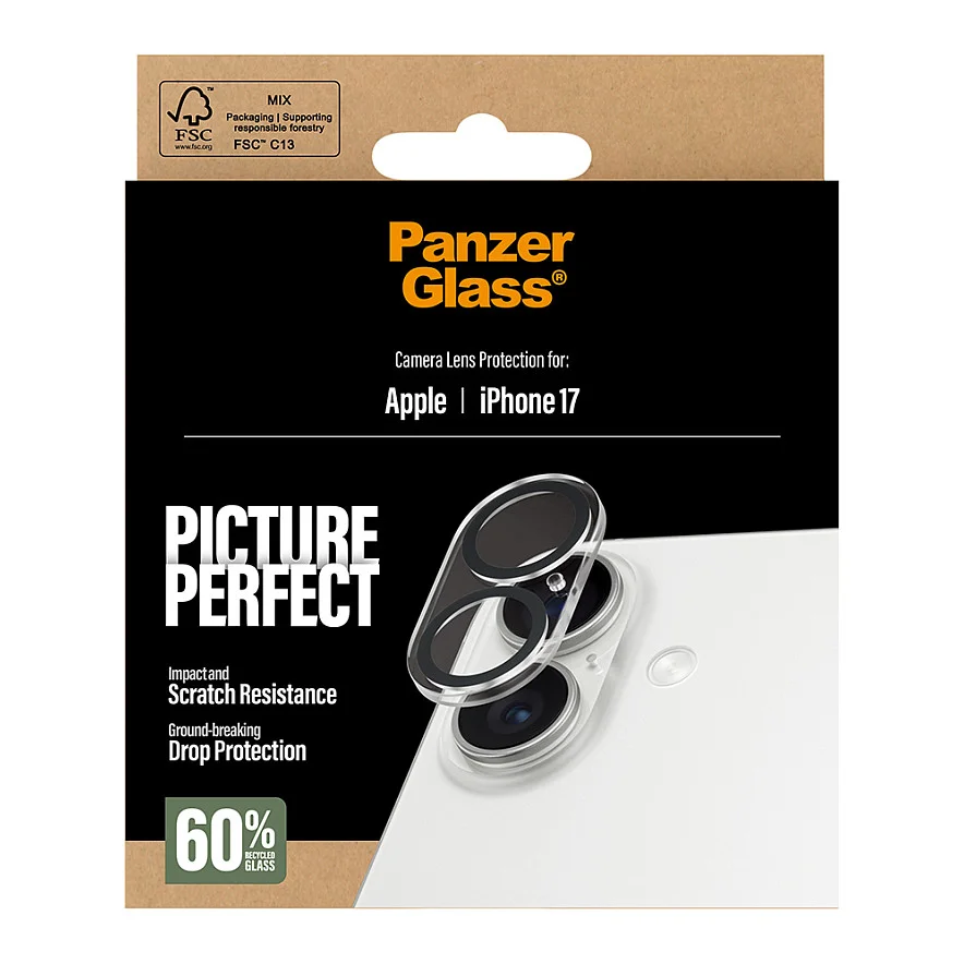 PanzerGlass   PicturePerfect Kameraschutz iPhone 17 Notebook & Tablet Zubehoer