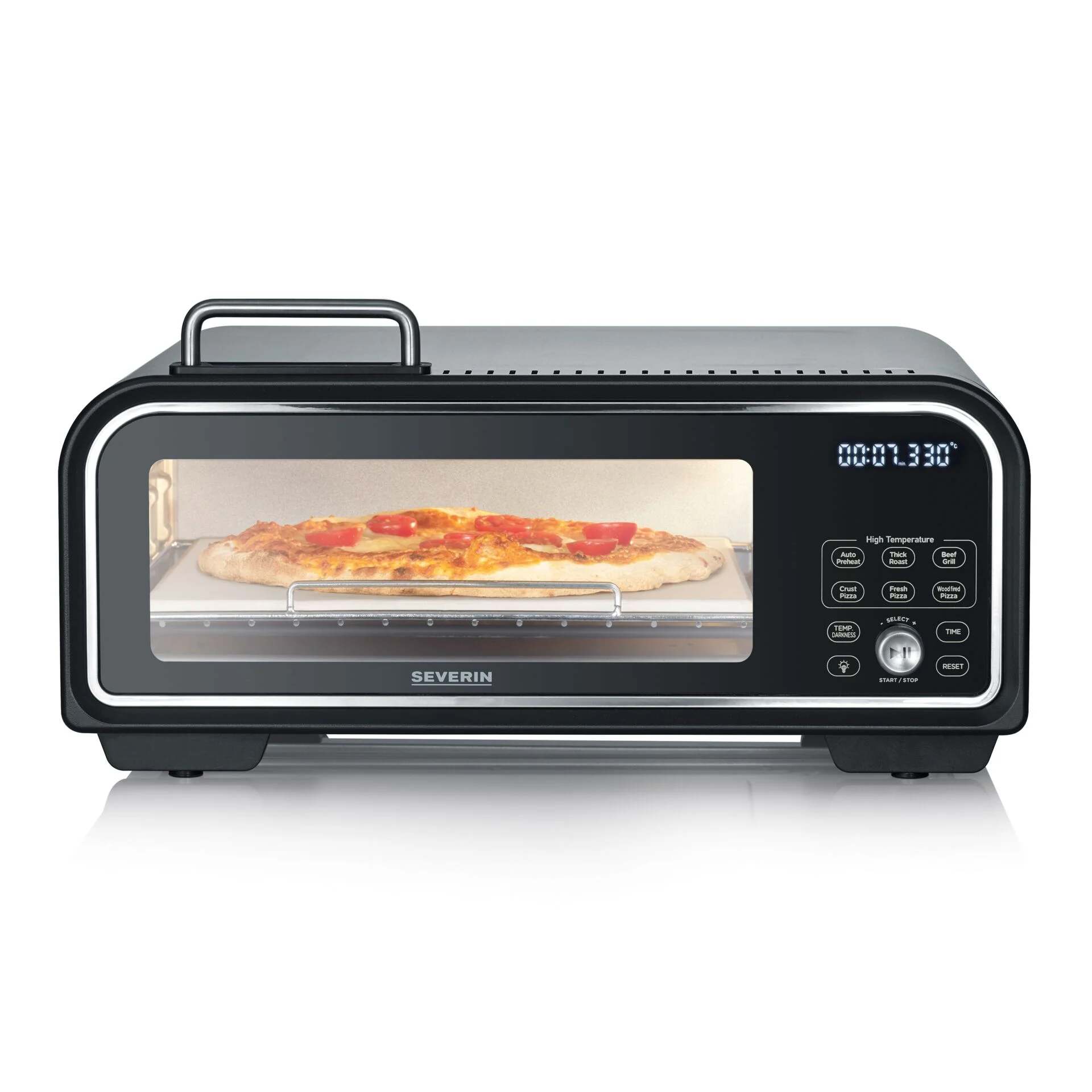 Severin PG 8575 SERICO Digitaler Pizza Ofen Grills