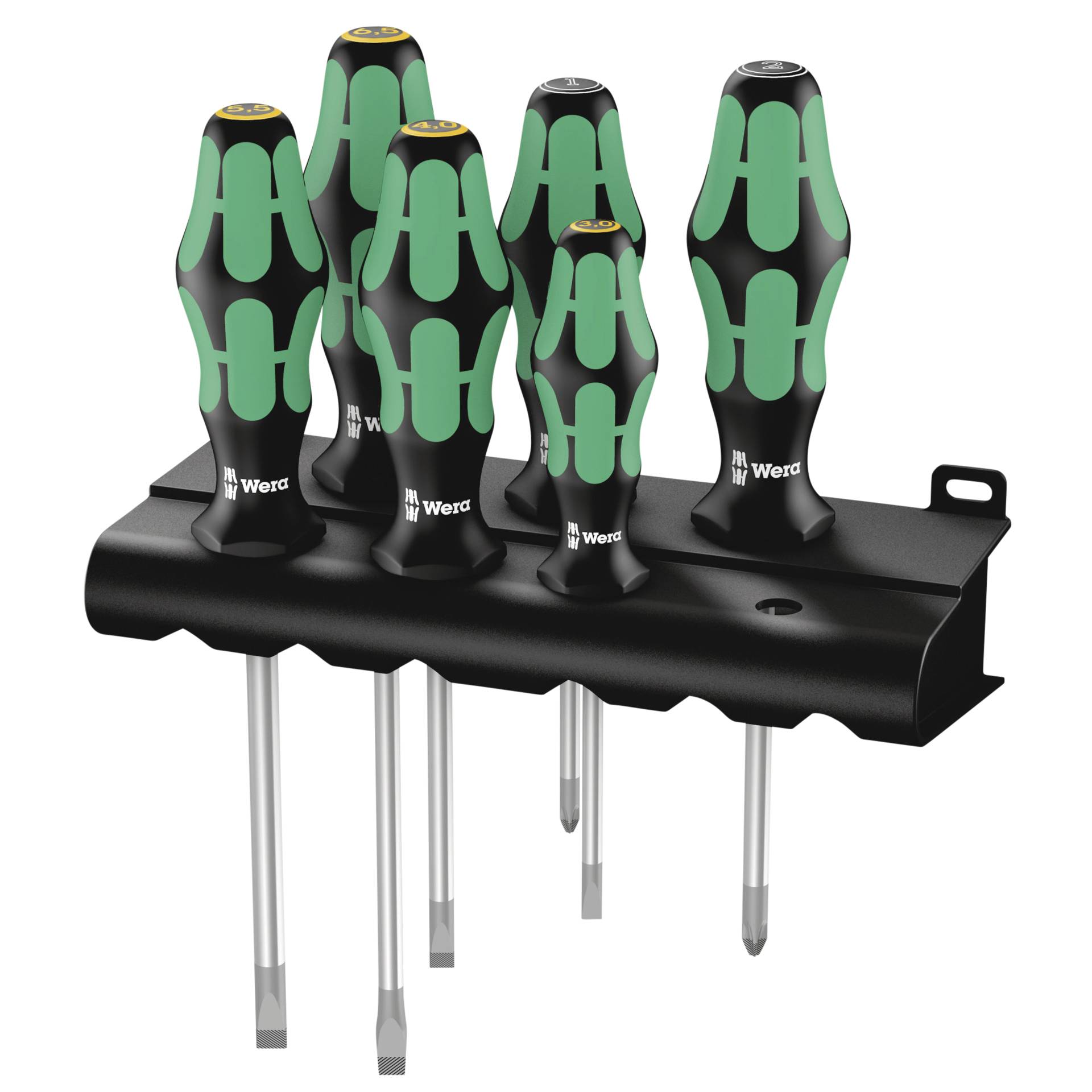 Wera 3343556 Kraftform Plus Lasertip Schraubendrehersatz Schraubendreher & Zangen