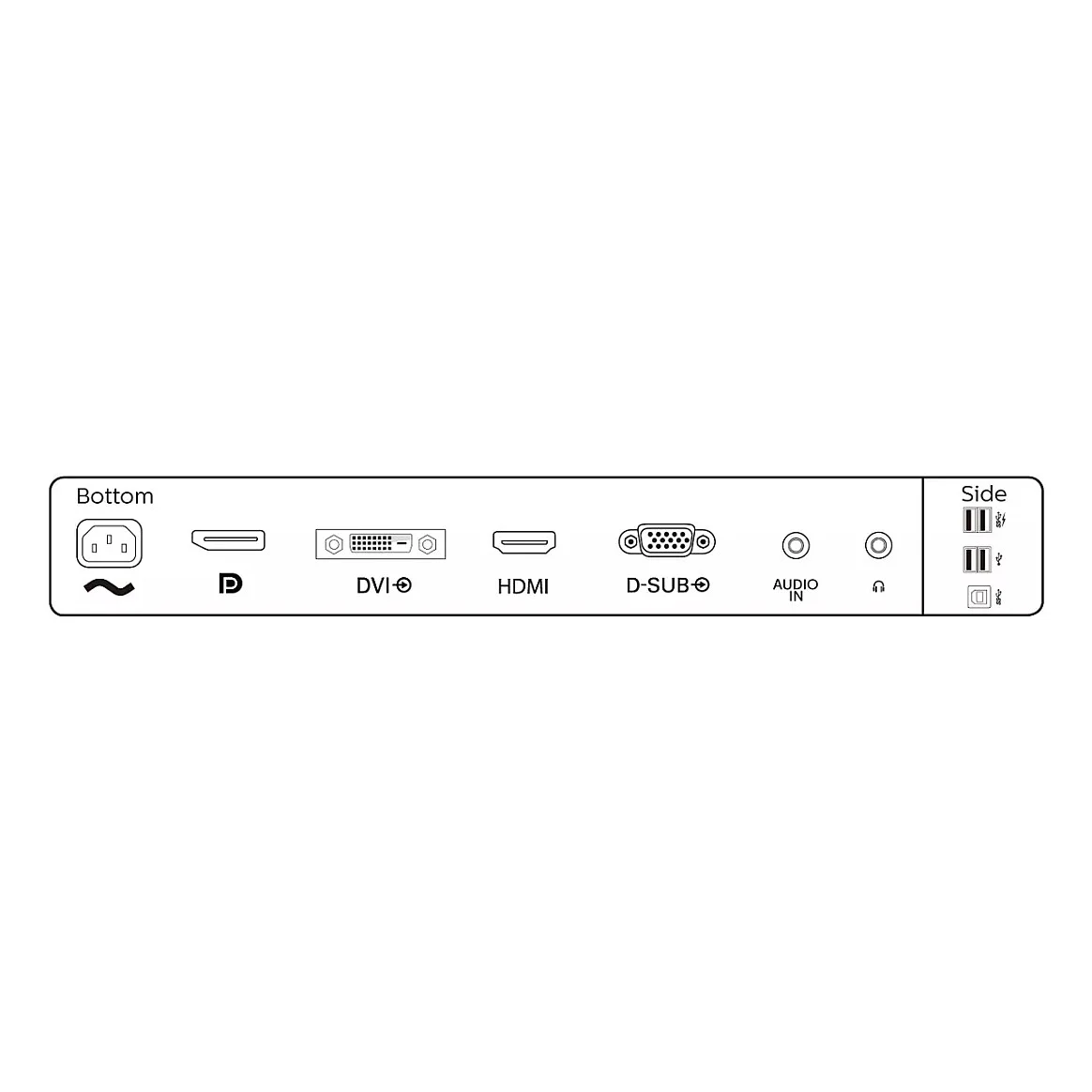 Philips 61cm 24    1920x1080  B Line 241B8QJEB 16 9 FHD IPS 5ms 75Hz HDMI DVI VGA DP Speaker Black Monitore