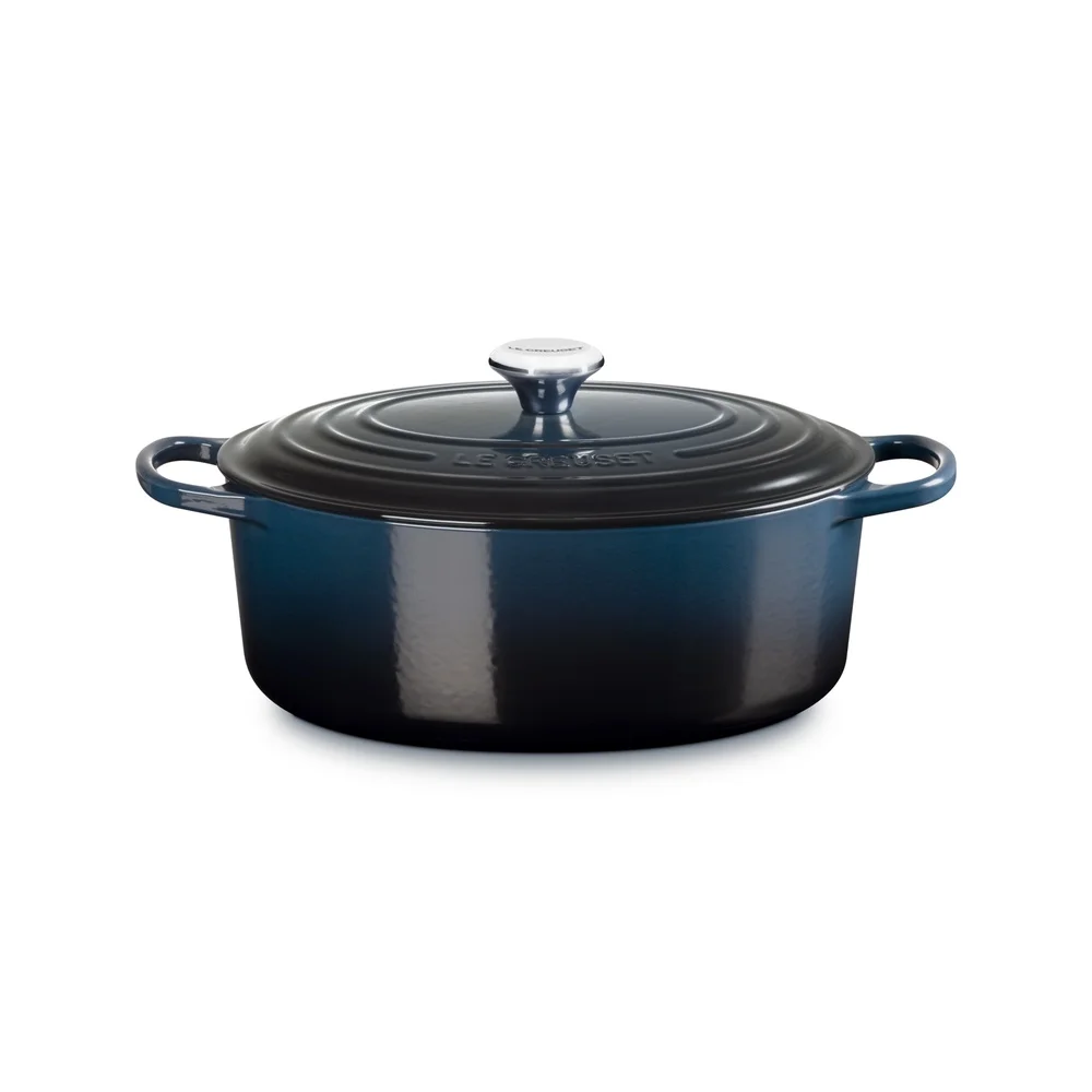 Le Creuset Braeter Signature  oval  31 cm  Nuit Pfannen & Toepfe