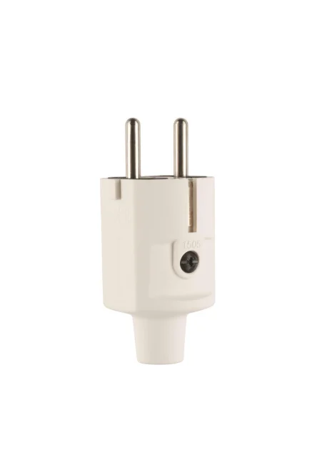 ABL 100000047 Compact Stecker  SCHUKO   fr be  TPE  weiss  IP20  Typ 1505 Smart Home Zubehoer