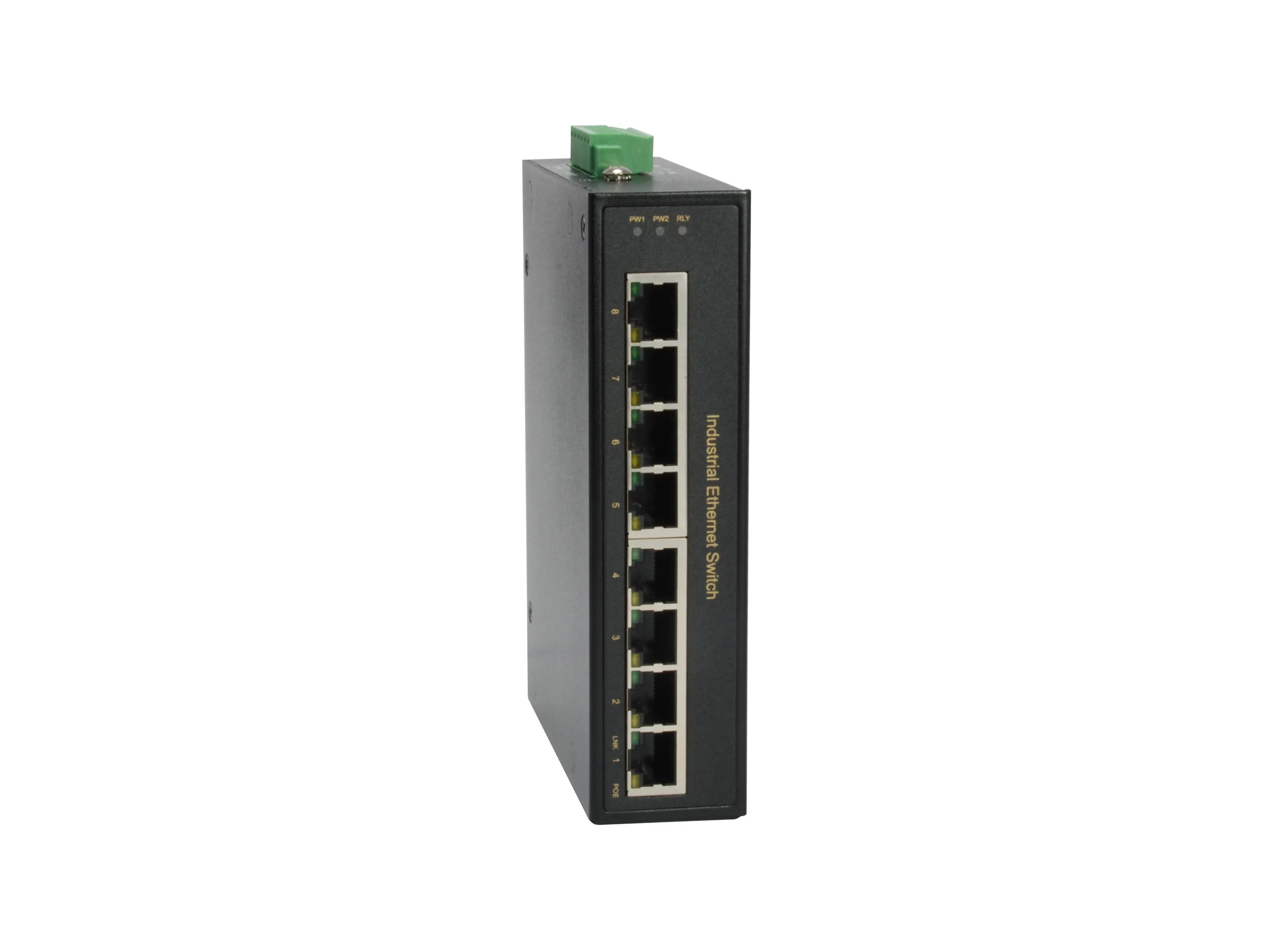 LevelOne IFP 0801 Netzwerk Switch 8 Ports PoE   10 100 Mbps   Schwarz Switches