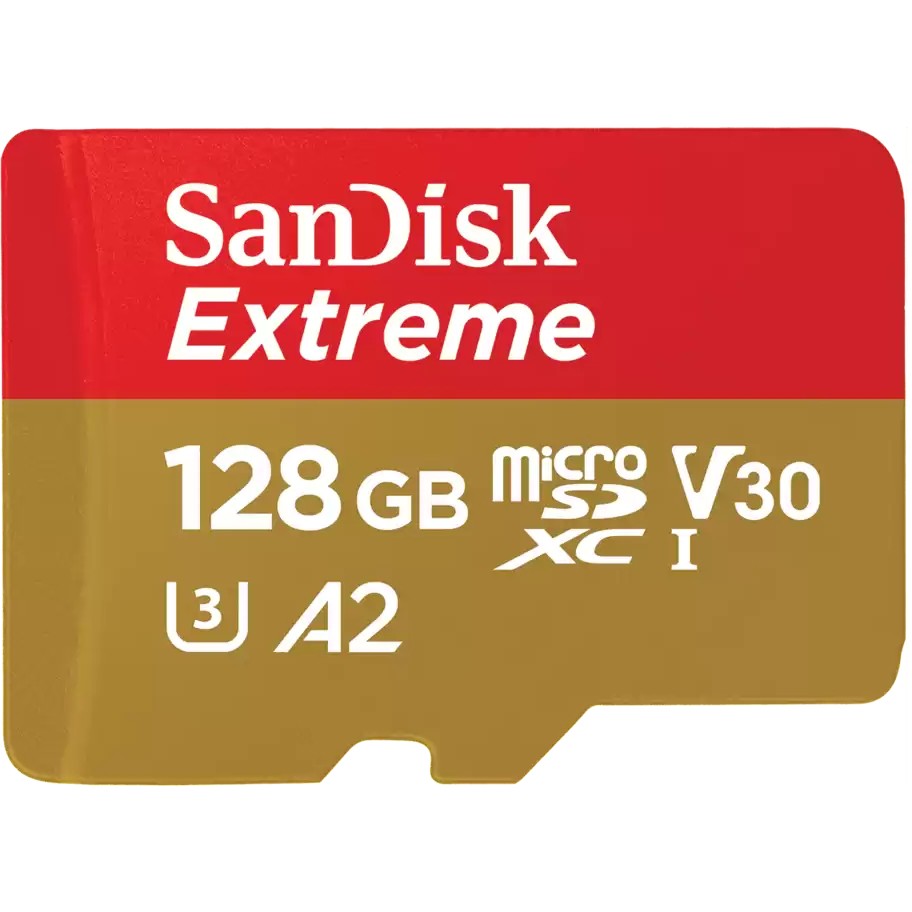 SanDisk card 128gb extreme microsdxc 190mb s  adpater Speichermedien