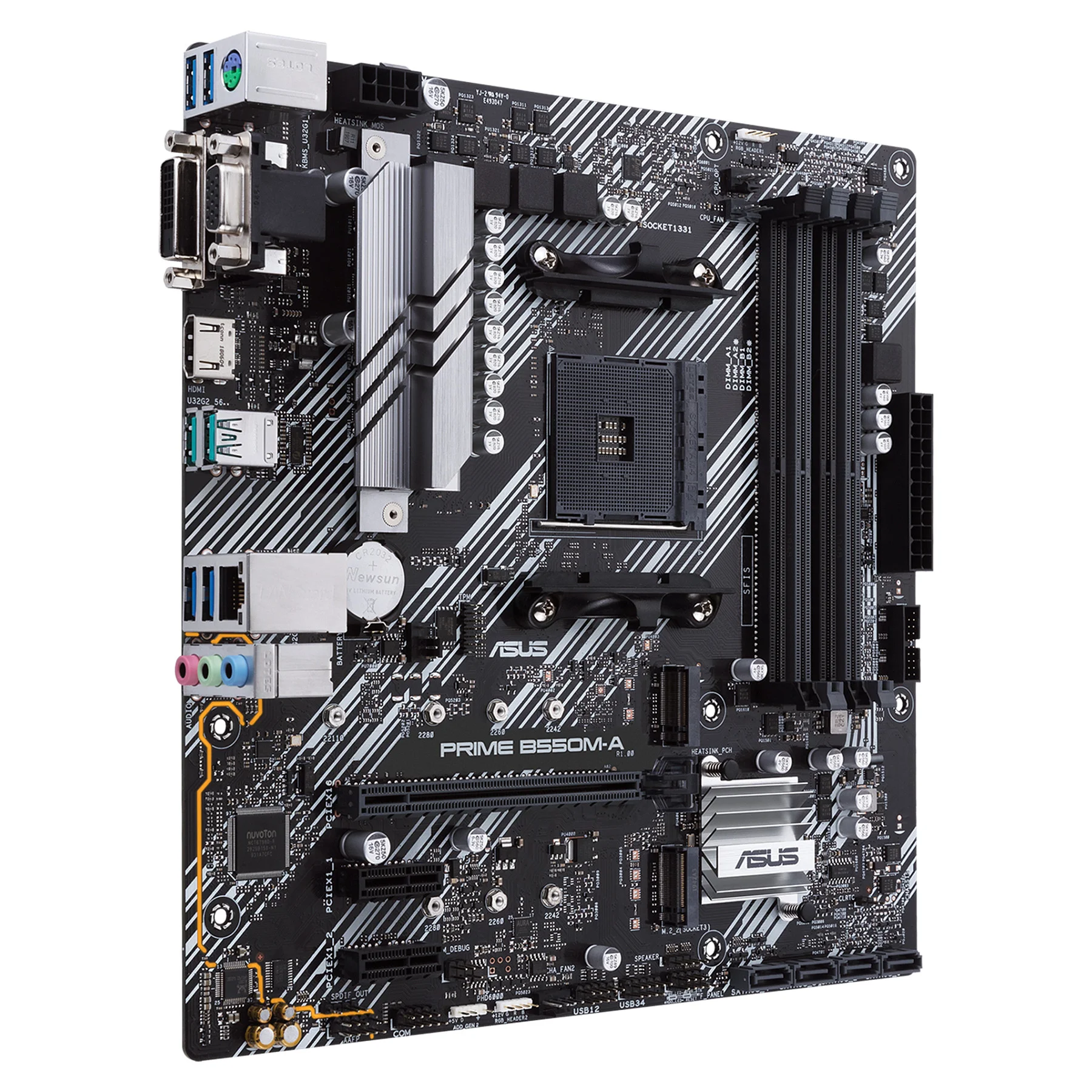 ASUS PRIME B550M A AMD B550 Sockel AM4 micro ATX PC-Zubehoer