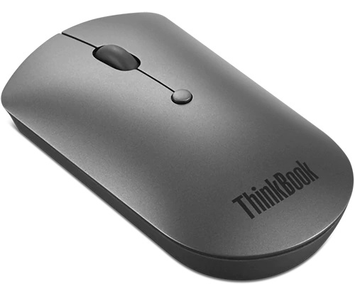 Lenovo Maus wireless   ThinkBook Bluetooth Silent Mouse Silb Tastaturen & Maeuse