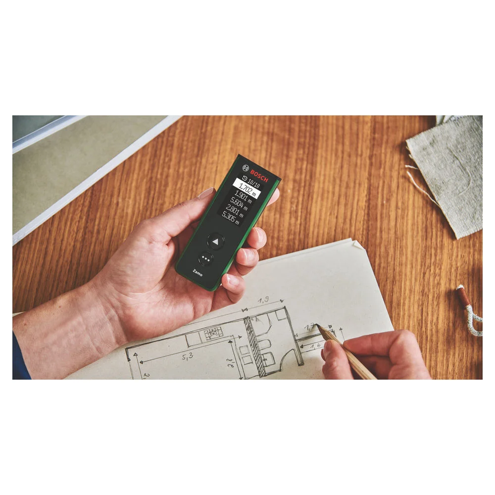 Bosch Digitaler Laser Entfernungsmesser Zamo Basic Maschinen & Werkzeuge