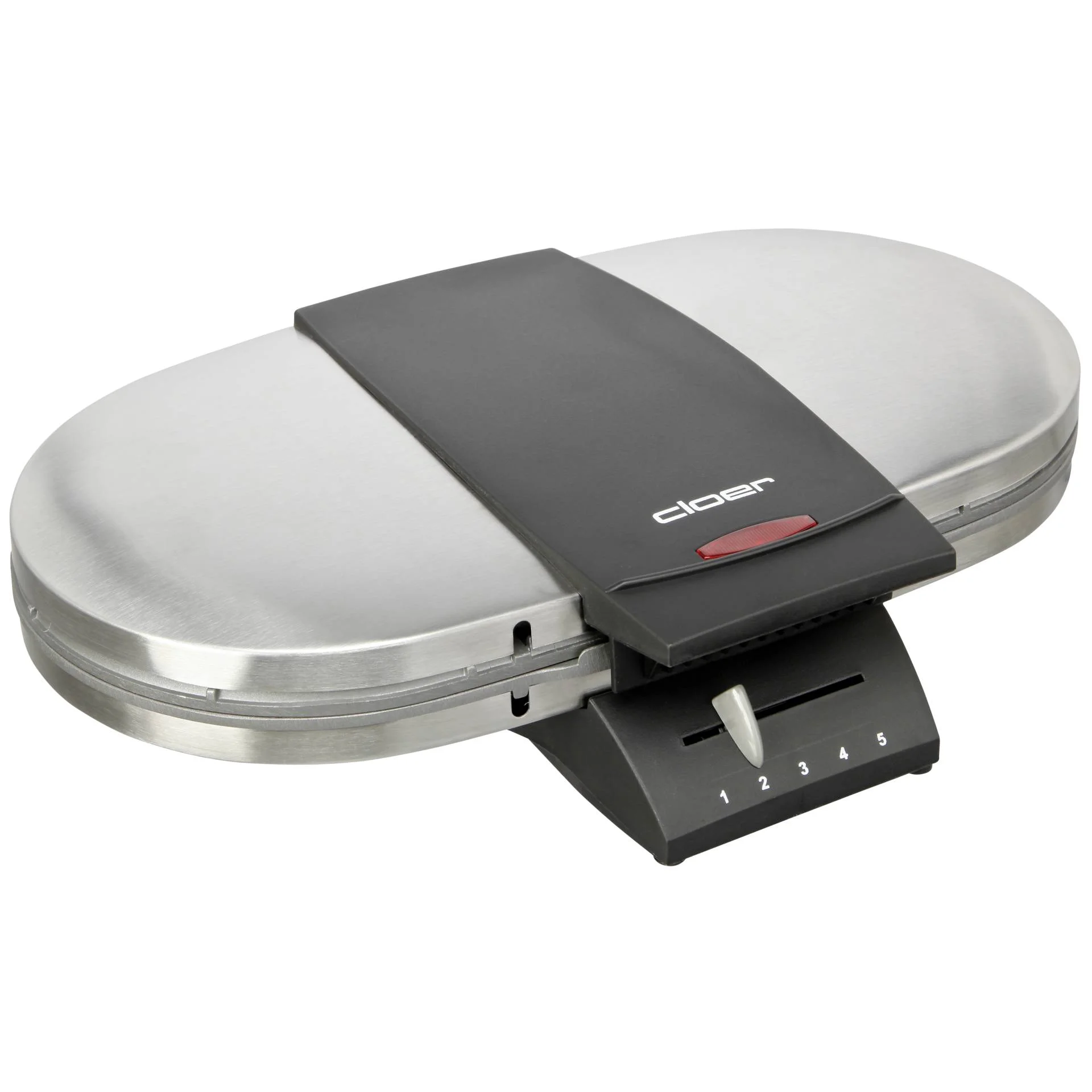 Cloer 1329 Doppelwaffelautomat Waffeleisen & Crepes Maker 