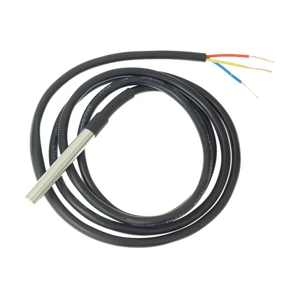 Shelly Accessories DS18B20 Temperatursensor Zubehoer fuer Plus Add on Heizungssteuerung