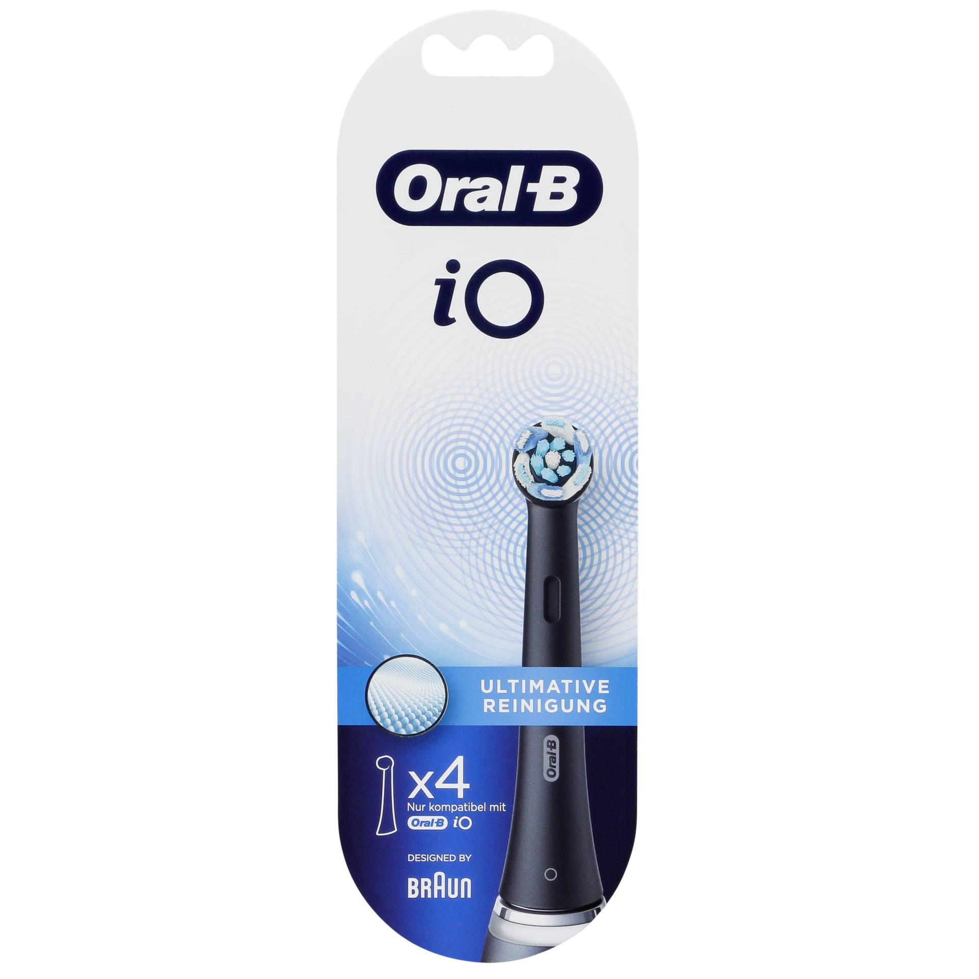 Oral B iO Aufsteckbuersten Ultimative Reinigung 4er BLACK Zahnpflege