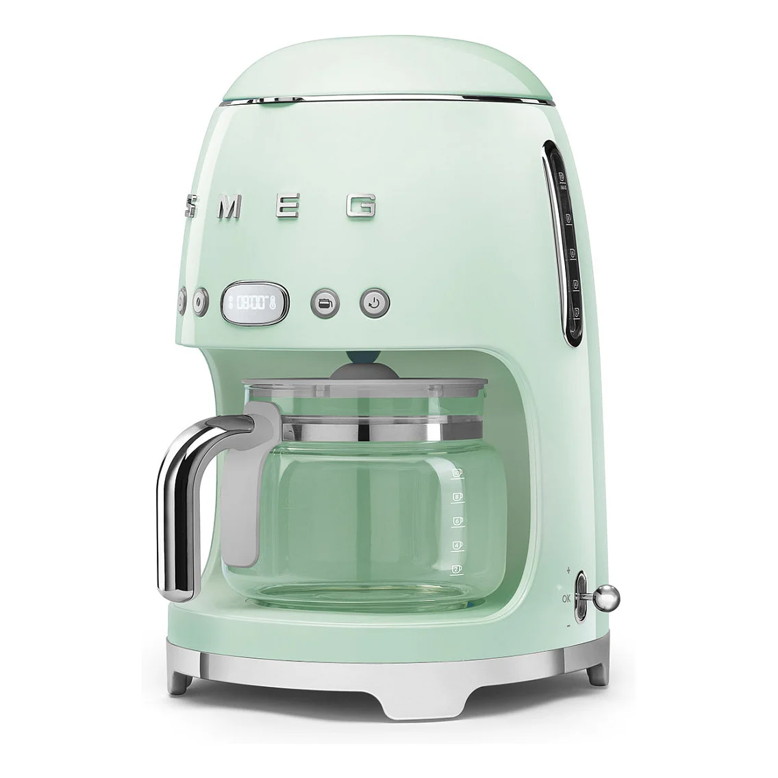 SMEG filter kaffeemaschine 50s style dcf02pgeu  pastellgruen Kuechenkleingeraete