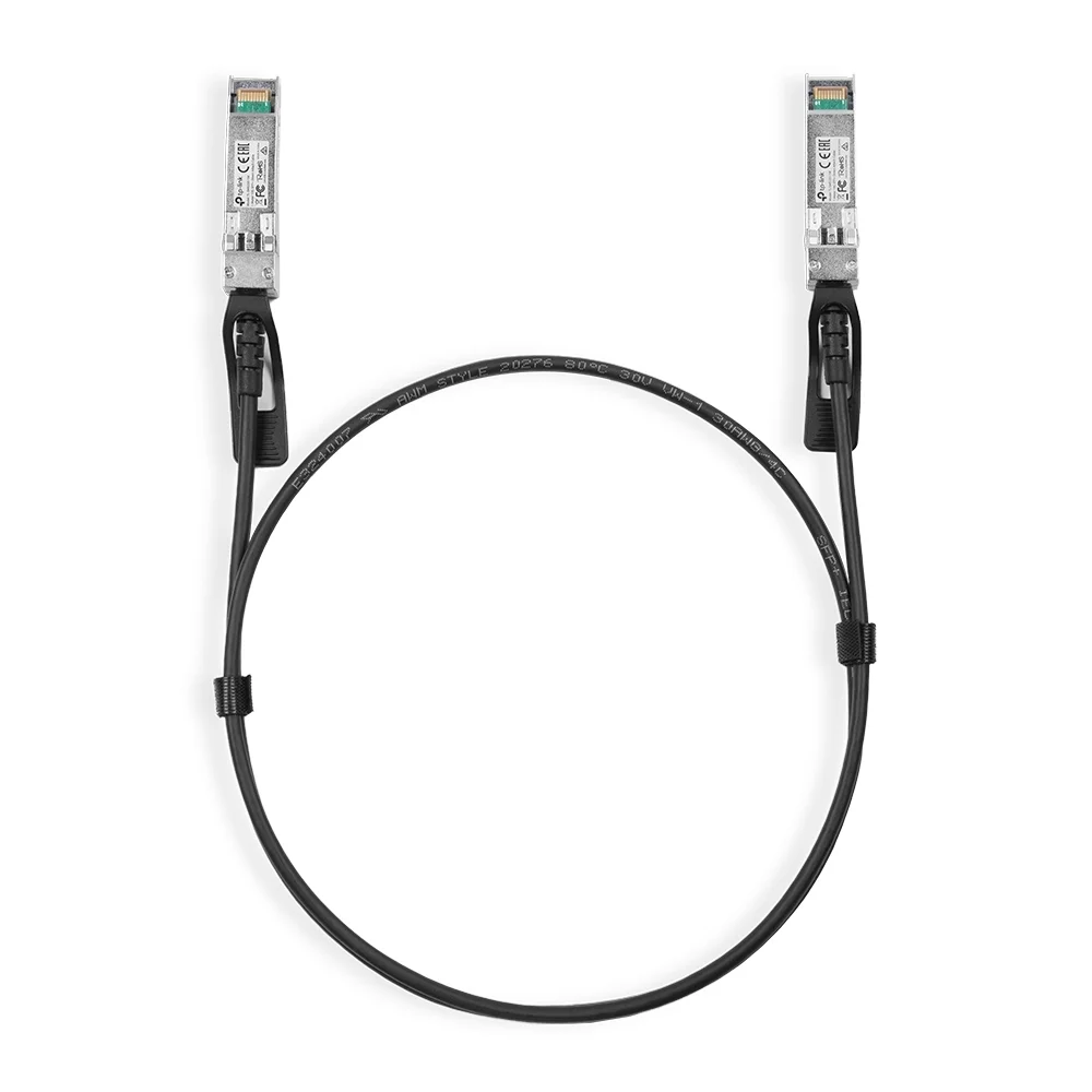 TP Link Omada 1m Direct Attach SFP  Kabel fuer 10 Gigabit Verbindungen Transceiver / SFP-Module
