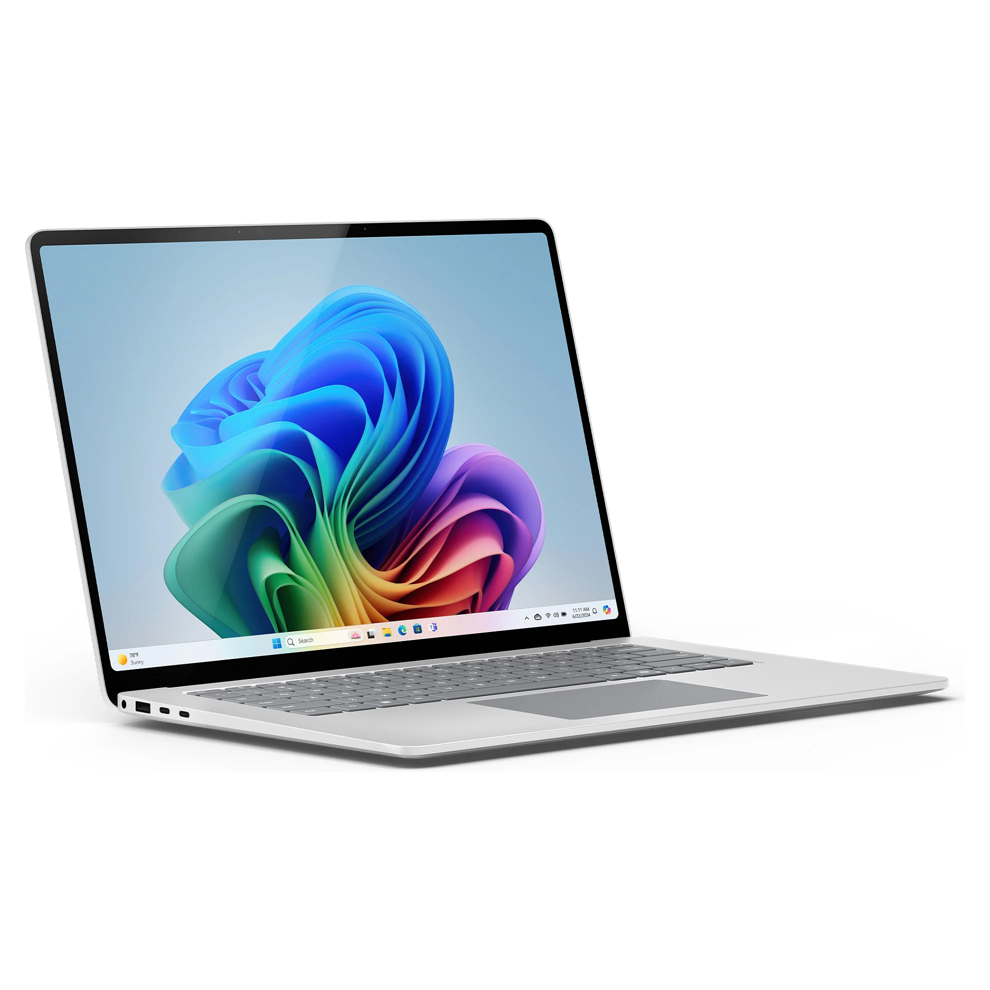 Microsoft Surface Laptop 7Gen  Copilot  PC   C12 16 256 W11 Pro Platin Notebooks & E-Book Reader