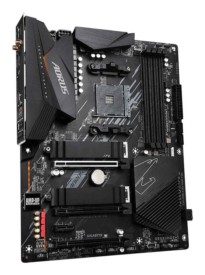 Gigabyte AM4 B550 AORUS ELITE AX V2 PC-Zubehoer