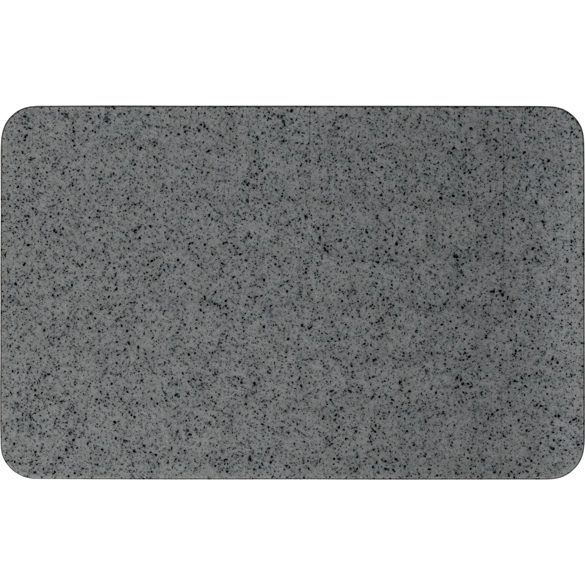 Zassenhaus Fruehstueckbrett Kunstst  Dunkelgrau 25x16x0 9cm Besteck & Aufbewahrung