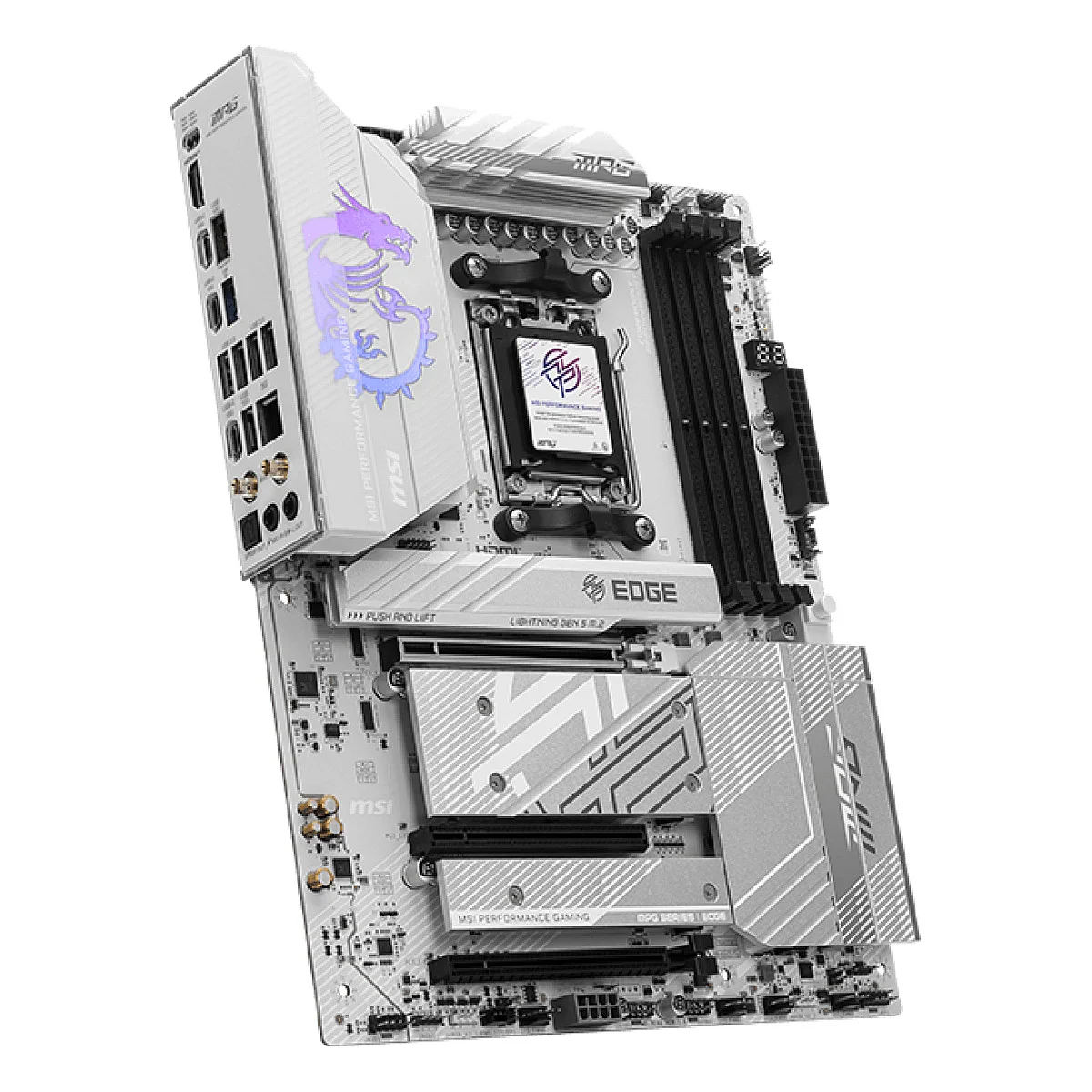 MSI MPG B850 EDGE TI WIFI Motherboard AMD B850 Sockel AM5 ATX PC-Zubehoer