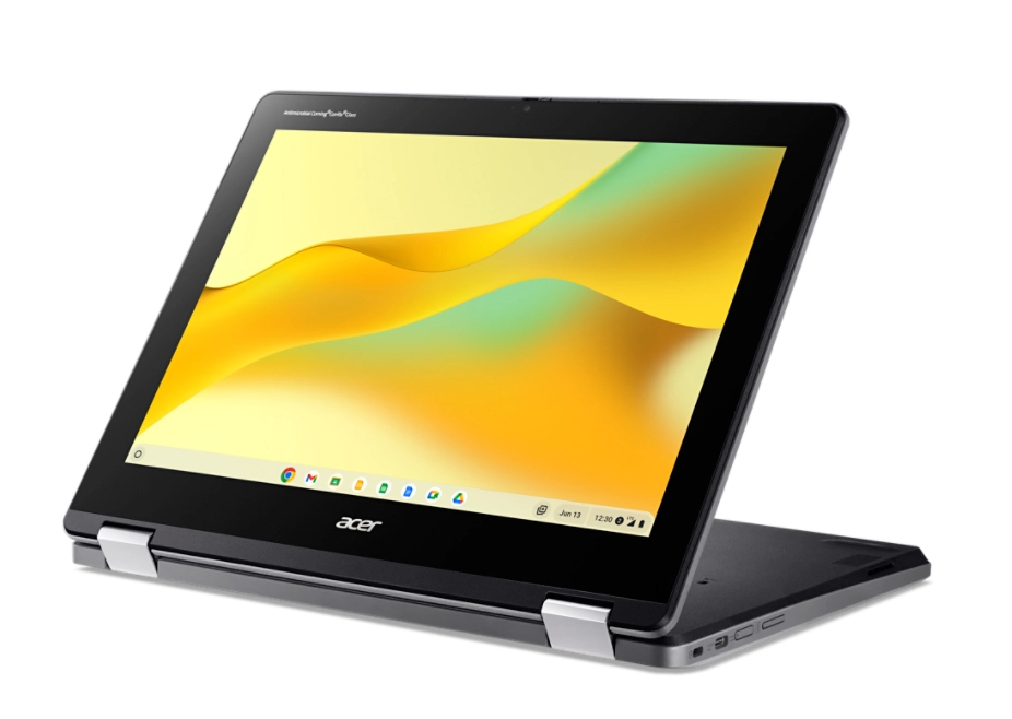 Acer Chromebook R856LT TCO C2NK N100 30 5 cm  12   Touchscreen HD  8 GB LPDDR5 SDRAM 64 GB eMMC Wi Fi 6E  802 11ax  ChromeOS Deutsch Schwarz Notebooks & E-Book Reader
