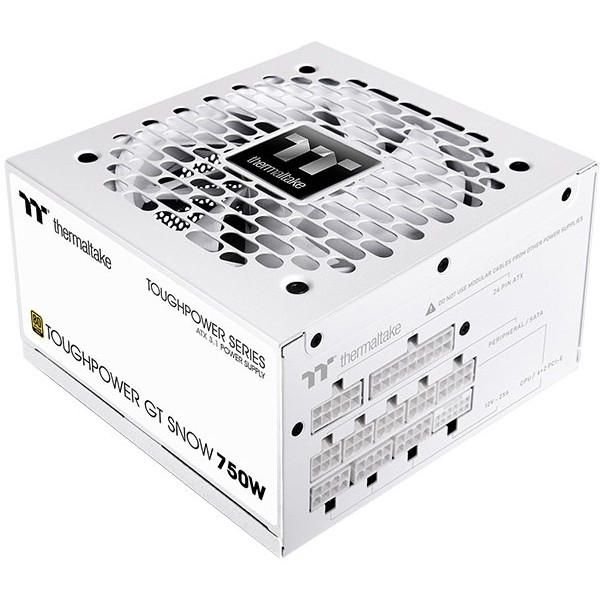 Thermaltake Toughpower GT Snow 750W Netzteil 80 Plus Gold modular schwarz Netzwerk-Adapter / Netzwerk-Karten