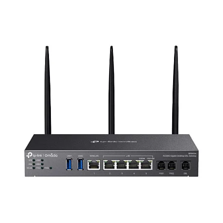 TP Link Omada AX3000 WLAN Router Gigabit Ethernet Dual Band 2 4 GHz 5 GHz Schwarz