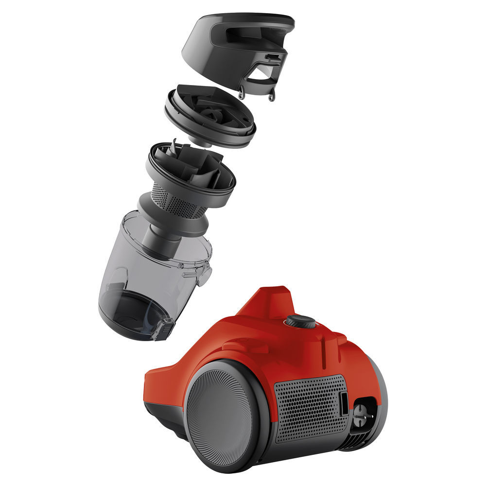 AEG Beutelloser Bodenstaubsauger LX5 2 ANIM  Chili Red Metallic Staubsauger & Reiniger