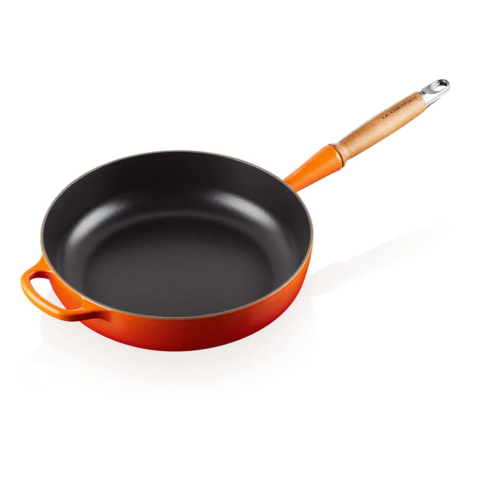 Le Creuset Saut pfanne 28 cm  Ofenrot Pfannen & Toepfe