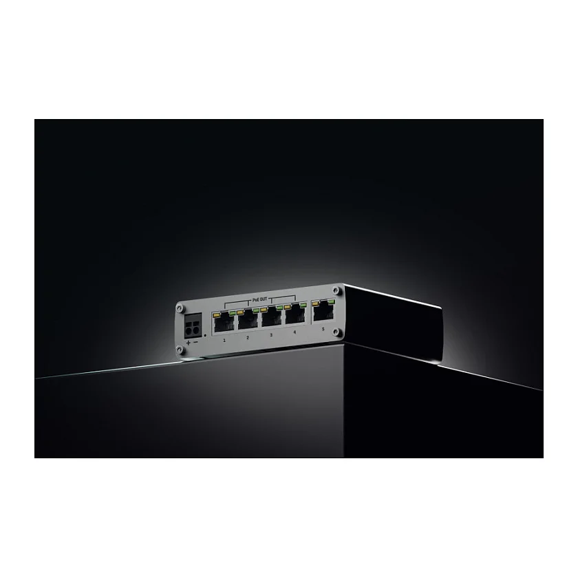Teltonika 5P TSW101 Industrial GSwitch 4x PoE   60W  Switches
