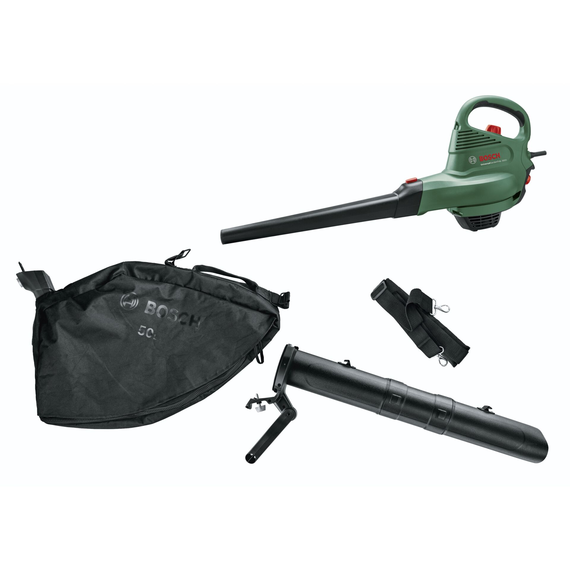 Bosch Universal GardenTidy 3000 3000 W 285 km h Gartenmaschinen