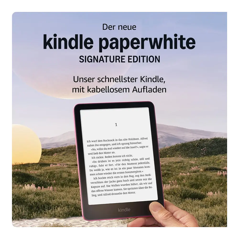 Amazon Kindle Paperwhite 32GB rosa Signature Tablets