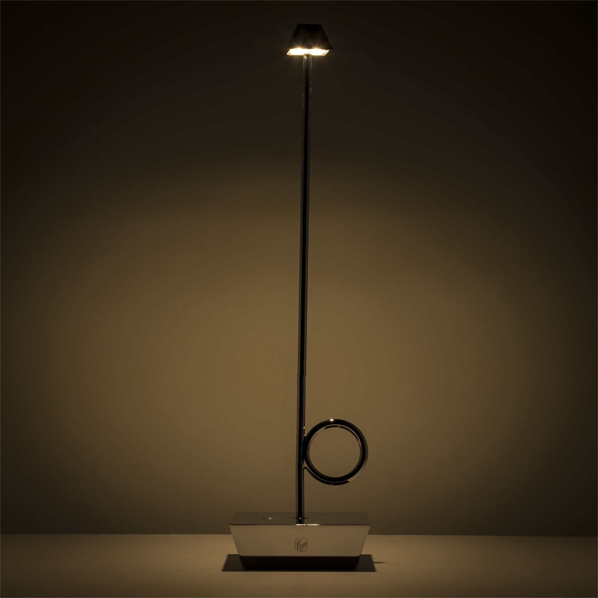 Broggi Design Broggi Lampada Bugia ricaricabile cromata Wohnaccessoires