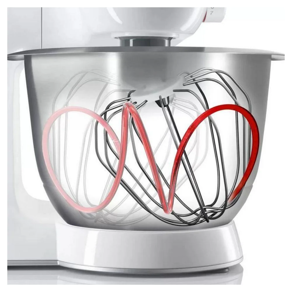 Bosch Kuechenmaschine MUM5 1000 W  weiss braun  Kuechenkleingeraete