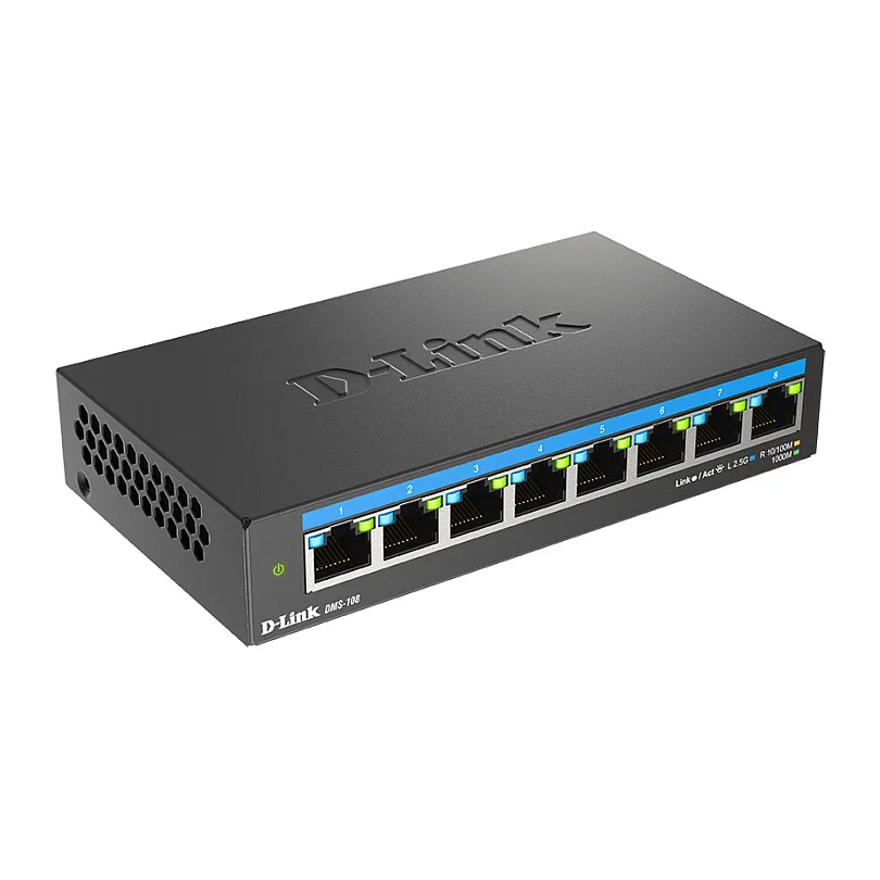 D Link 8 Port 2 5G Multi Gigabit Desktop Switch Switches