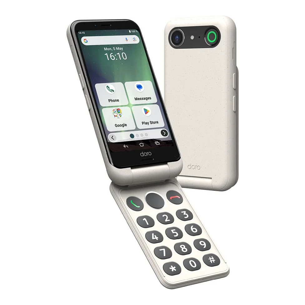 Doro Aurora A20 bone 4 5Zoll 64GB Smartphones