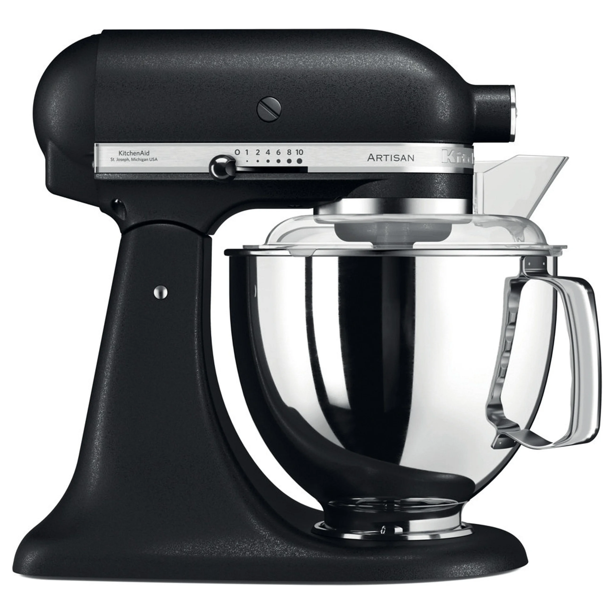 KitchenAid 5KSM175PSEBK Artisan Gusseisen Schwarz Kuechenmaschinen