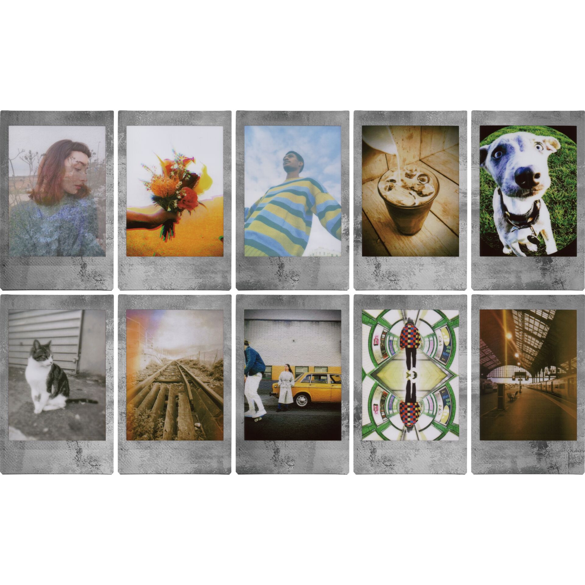 Fujifilm instax mini Film stone grey Kamera & Foto