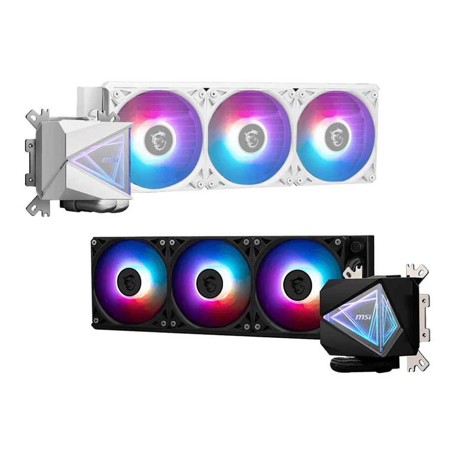 MSI MAG Coreliquid I360 Computergehaeuse All in One Fluessigkeitskuehler 12 cm Schwarz 1 Stueck e  PC-Zubehoer