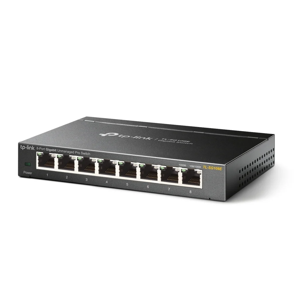 TP Link 8 Port Gigabit Switch unmanaged   Ethernet Netzwerkgeraet   8 Ports Switches