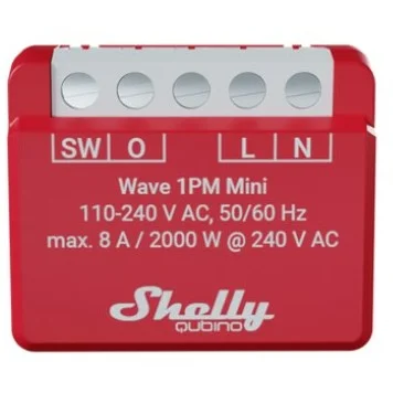 Shelly Relais ZollWave 1PM MiniZoll Z Wave Smart Home Zubehoer