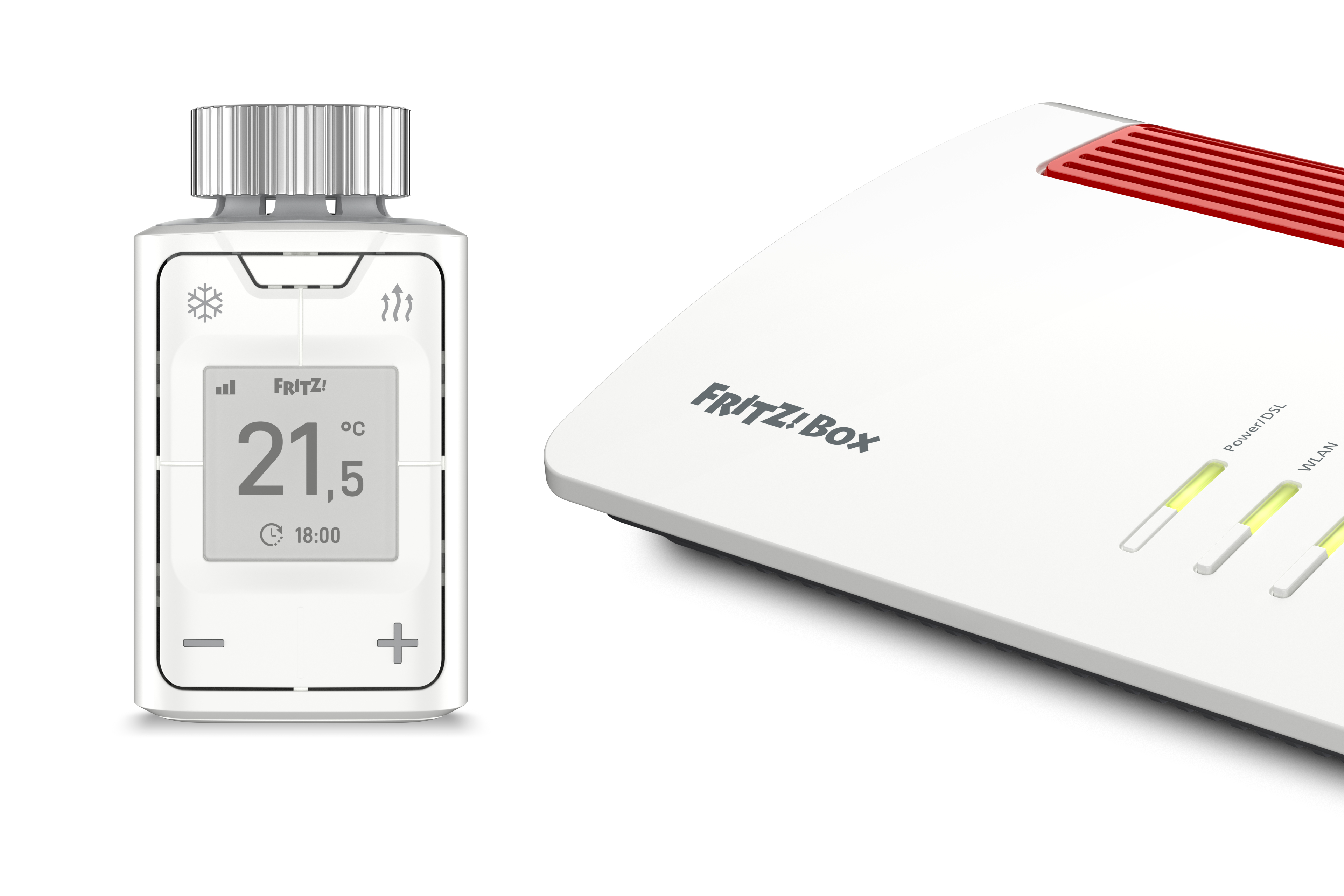 DECT 302 Funk Thermostat Heizkoerperthermostate Heizungssteuerung