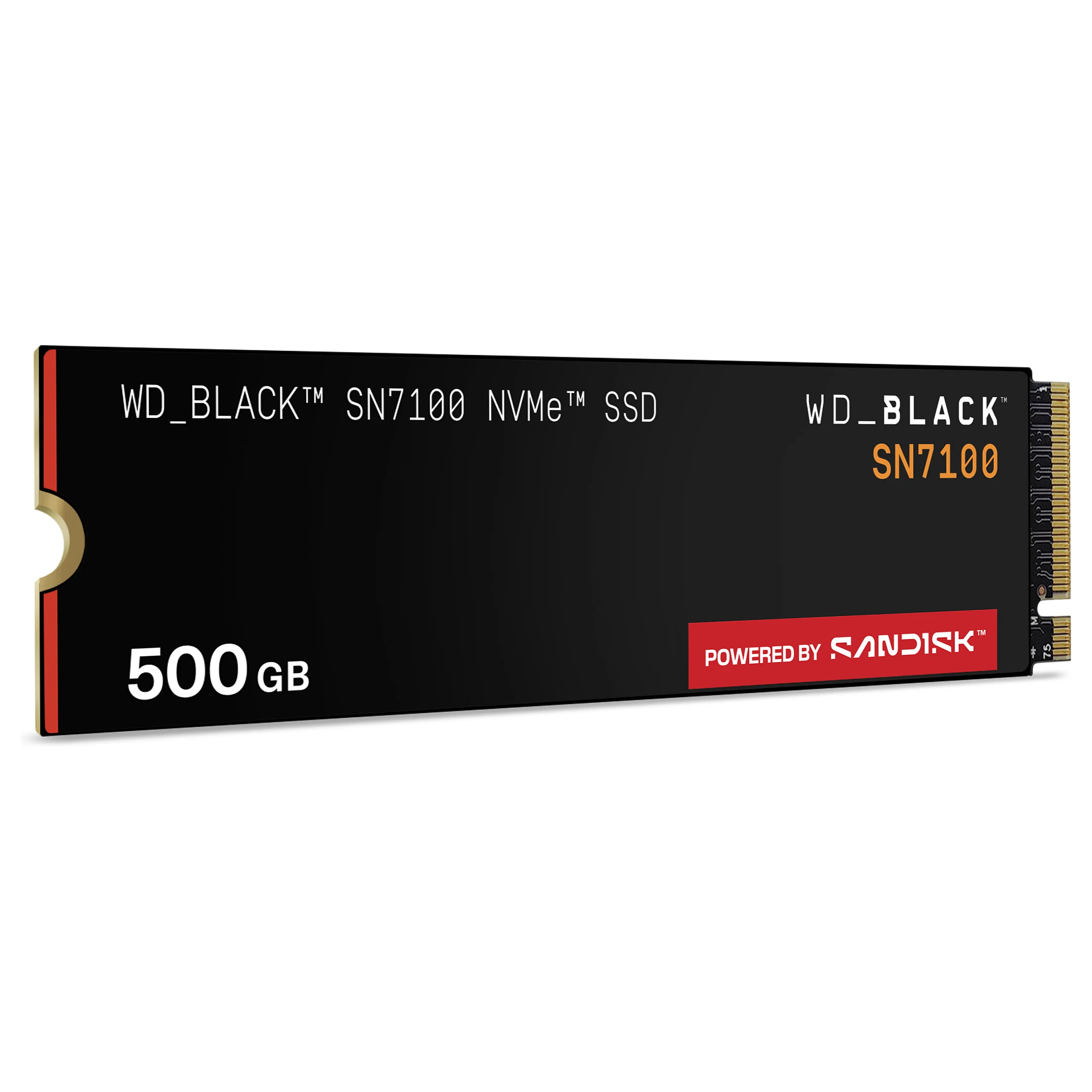 Western Digital M 2 WD Black SN7100 NVMe 500GB 2280 Speichermedien