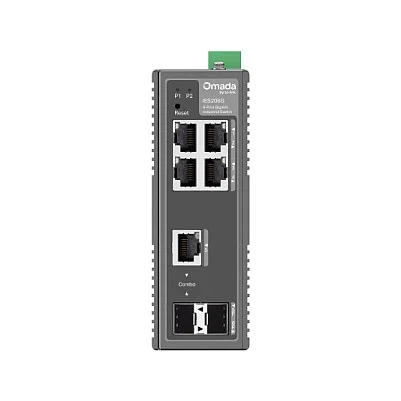 TP Link Omada IES206G Netzwerk Switch Managed Gigabit Ethernet  10 100 1000  Schwarz Switches