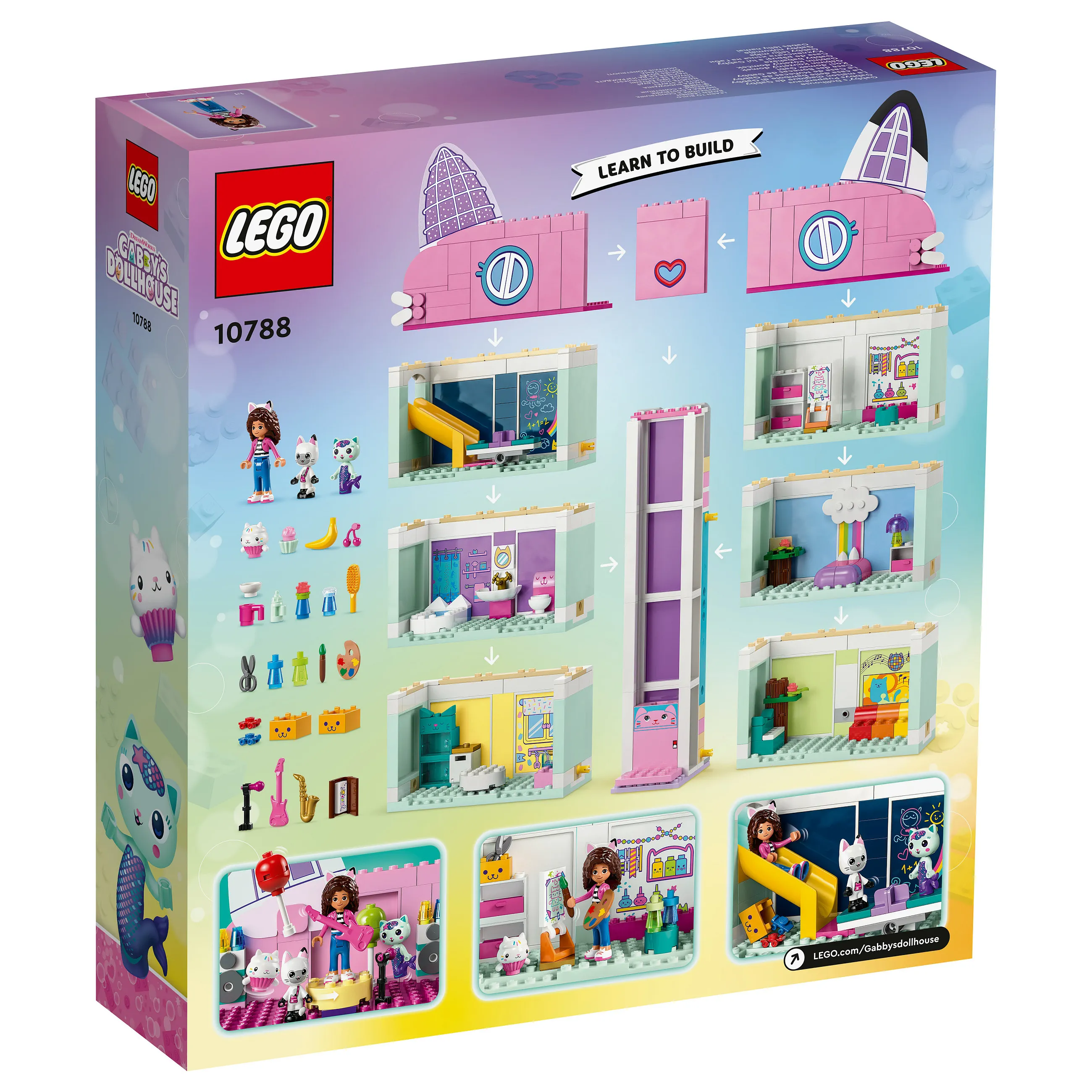 LEGO Gabbys Dollhouse 10788 Gabbys Puppenhaus