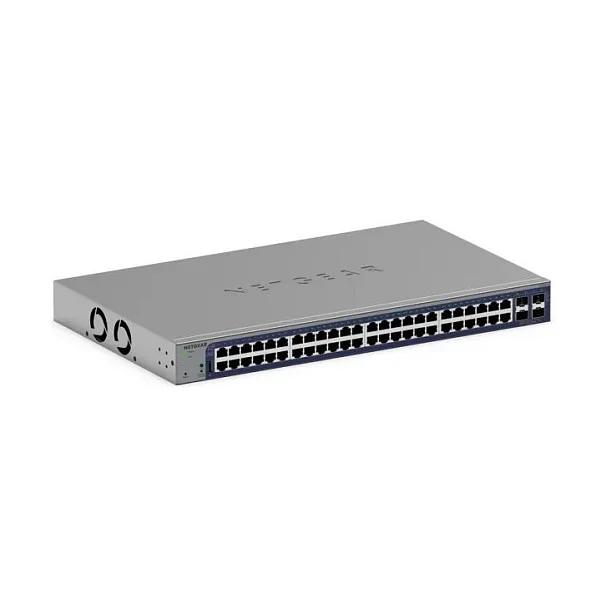 NETGEAR GS752TXUP Managed Gigabit Ethernet  10 100 1000  Power over Ethernet  PoE  1U Grau Switches