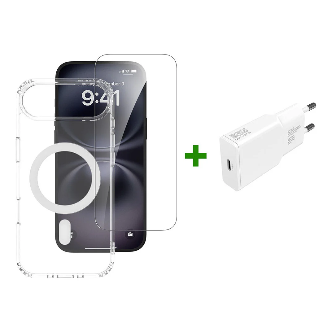 4SMARTS 3in1 premium starter set fuer apple iphone air Notebook & Tablet Zubehoer