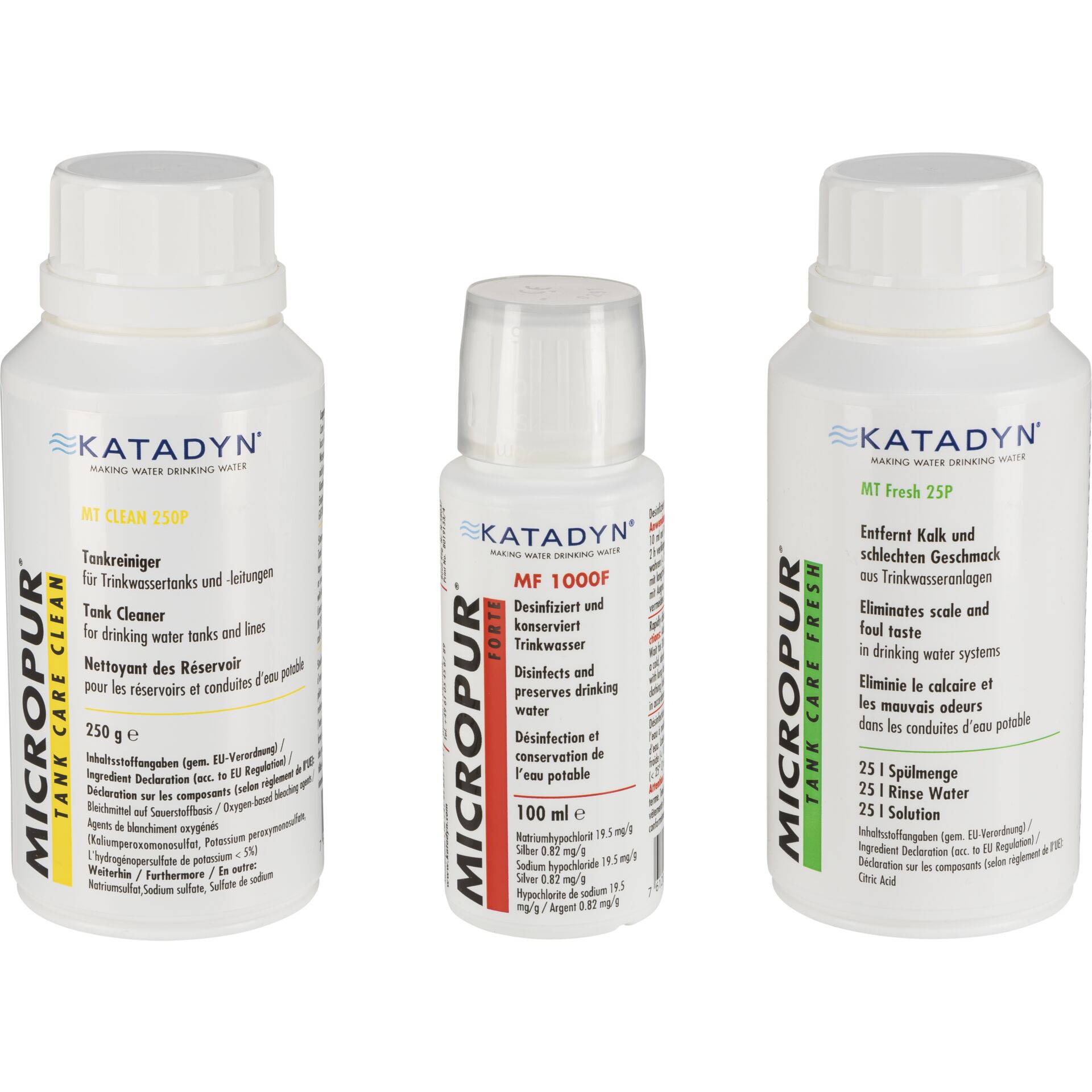 Katadyn Micropur Tank Care Line Box Tankpflege Camping