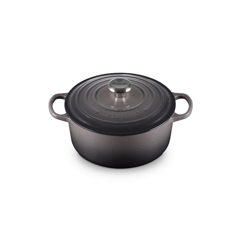 Le Creuset Braeter Signature  rund  24 cm  flint Pfannen & Toepfe