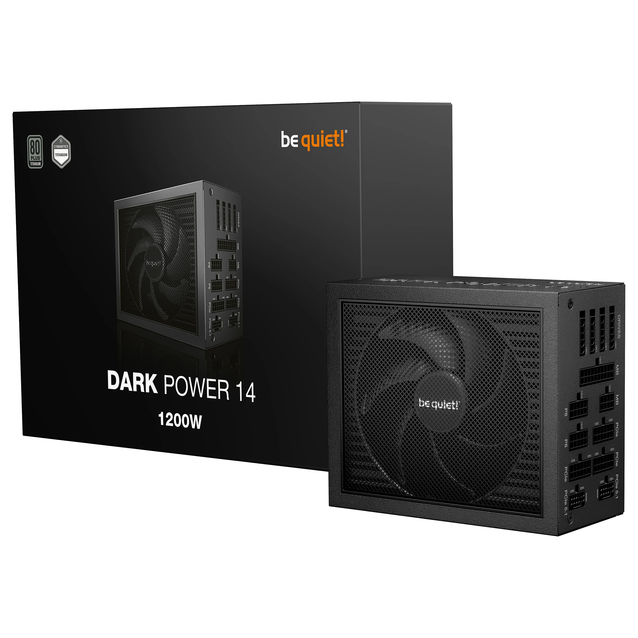 be quiet  Dark Power 14 1200 W   80 Plus Titanium Netzteil 20 4 pin ATX ATX Schwarz PC-Komponenten