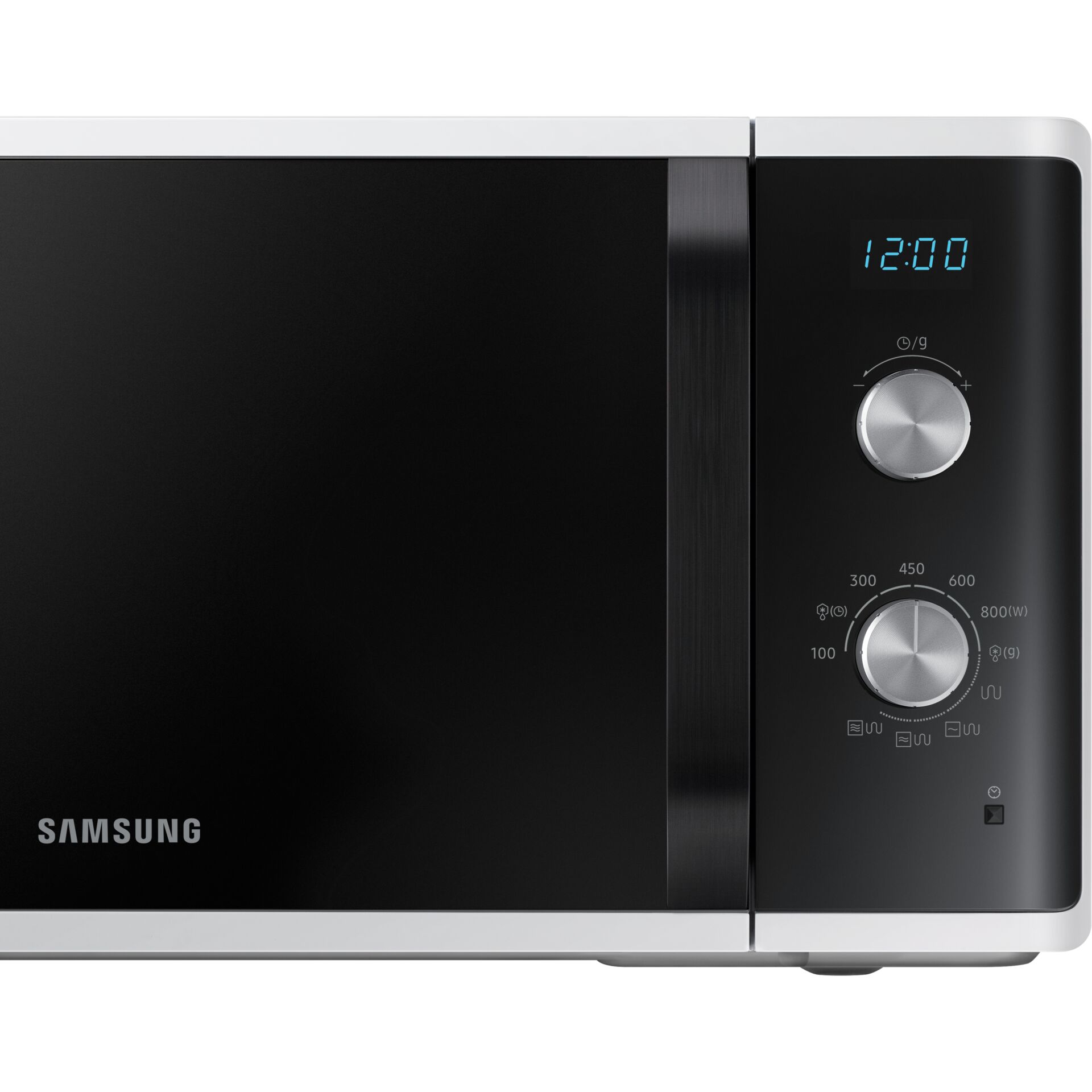 Samsung  hh mikrowelle grill 800w 23liter   mg23k3614aw eg  schwarz  Kuechenkleingeraete