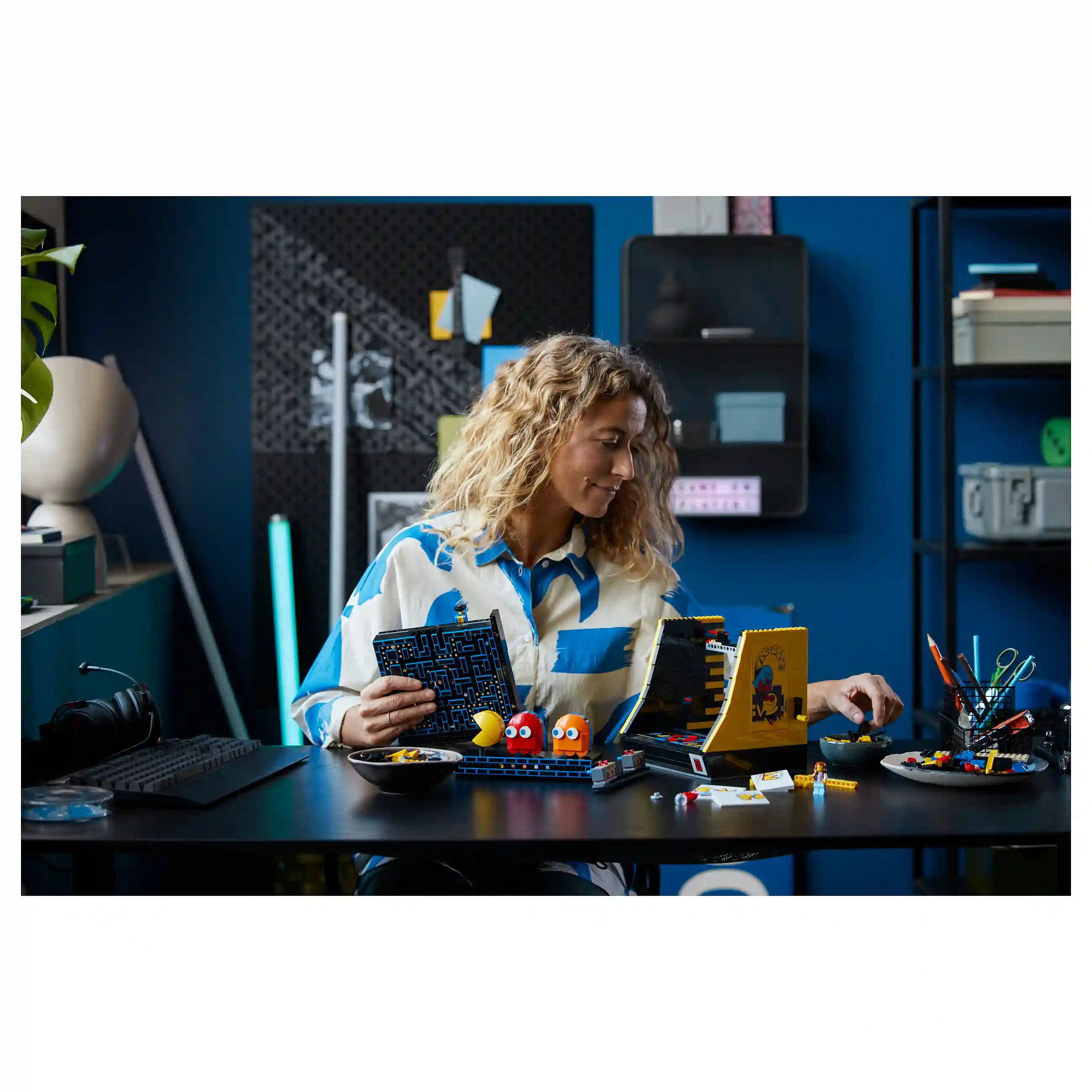 LEGO Icons PAC MAN Spielautomat 10323 Spielwaren