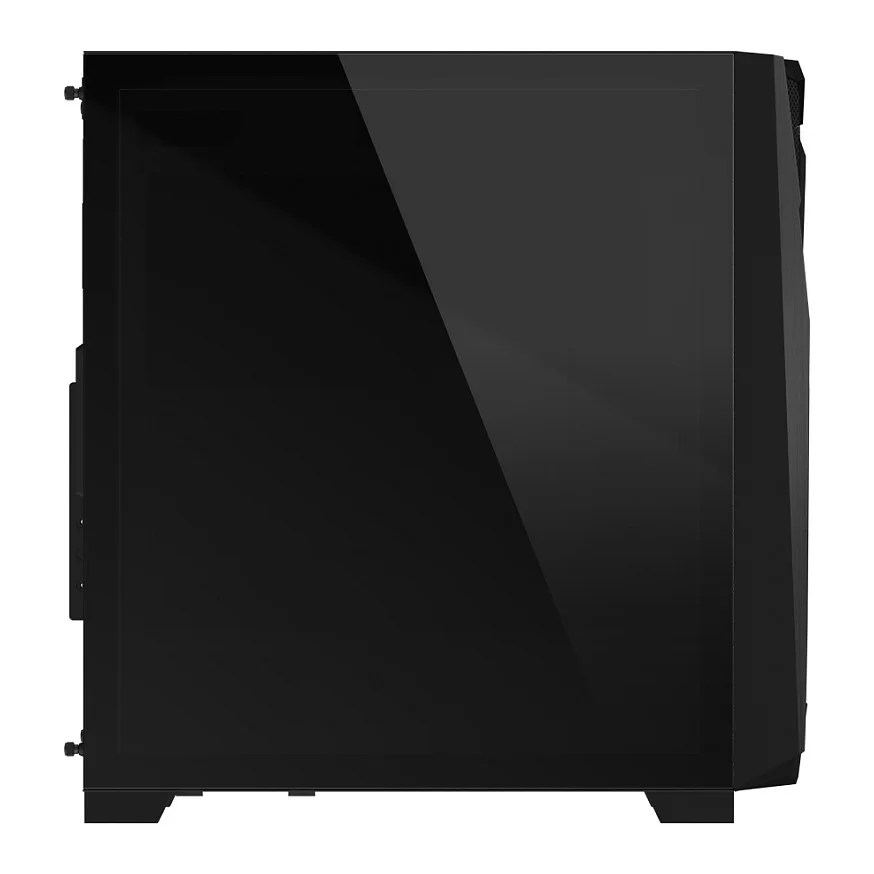 GIGABYTE C301 GLASS Midi Tower Schwarz PC-Komponenten